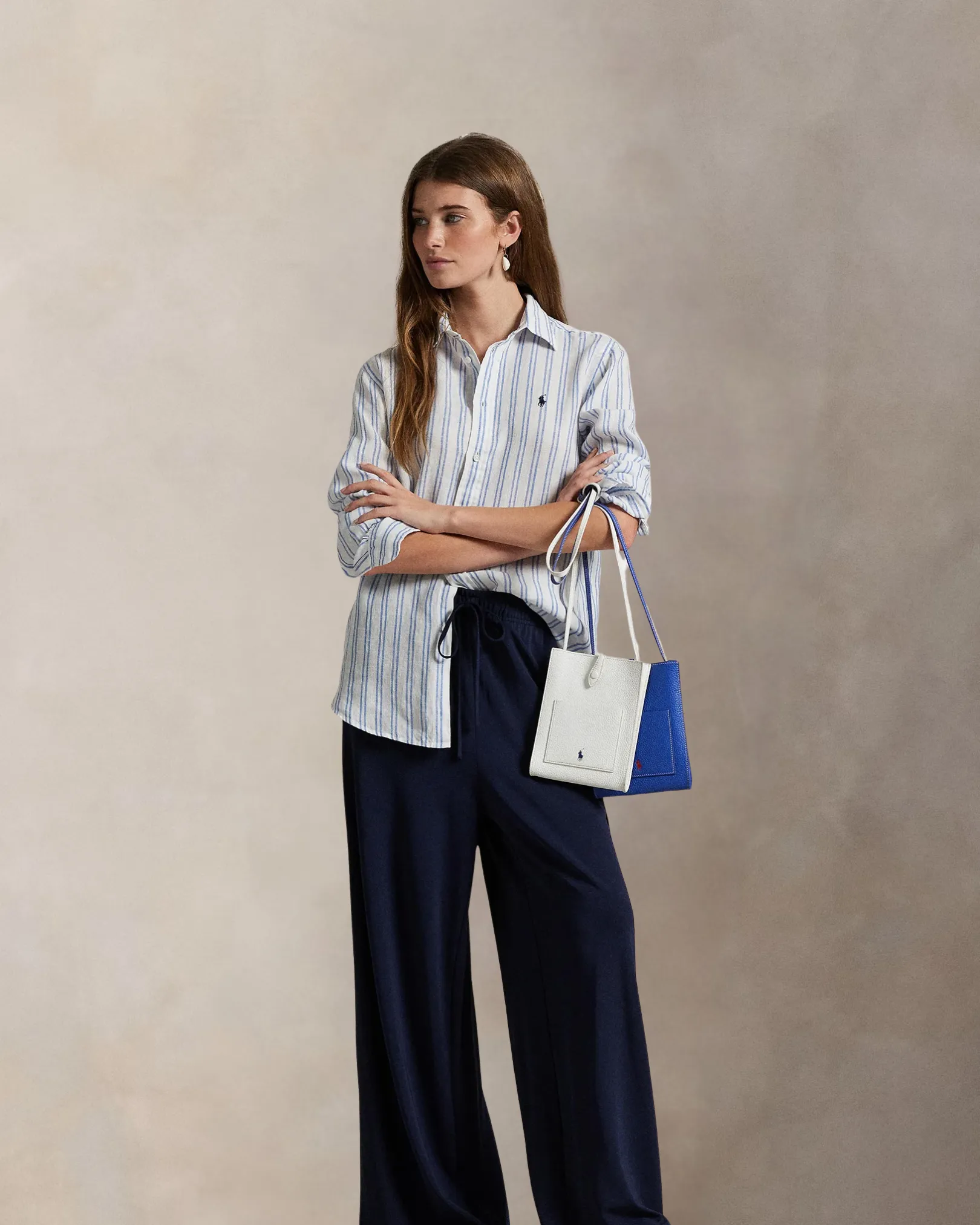 Ralph Lauren Classic Fit Striped Shirt, деталь